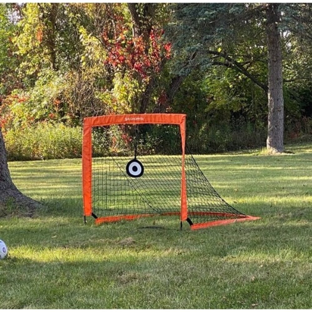 Kids Soccer Goals for Backyard, 4x3 ft Portable Soccer Nets Training Equipment